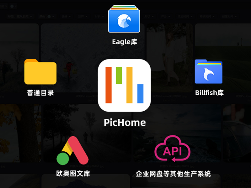 All in One 的图片素材搜索与展示工具-PicHom