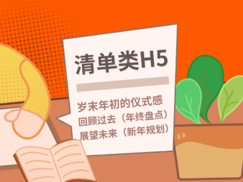 岁末年初，清单类H5如何连接用户的过去与未来？