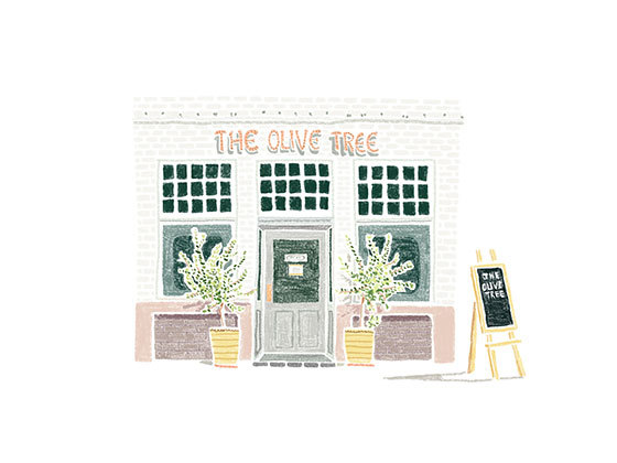 店面插画