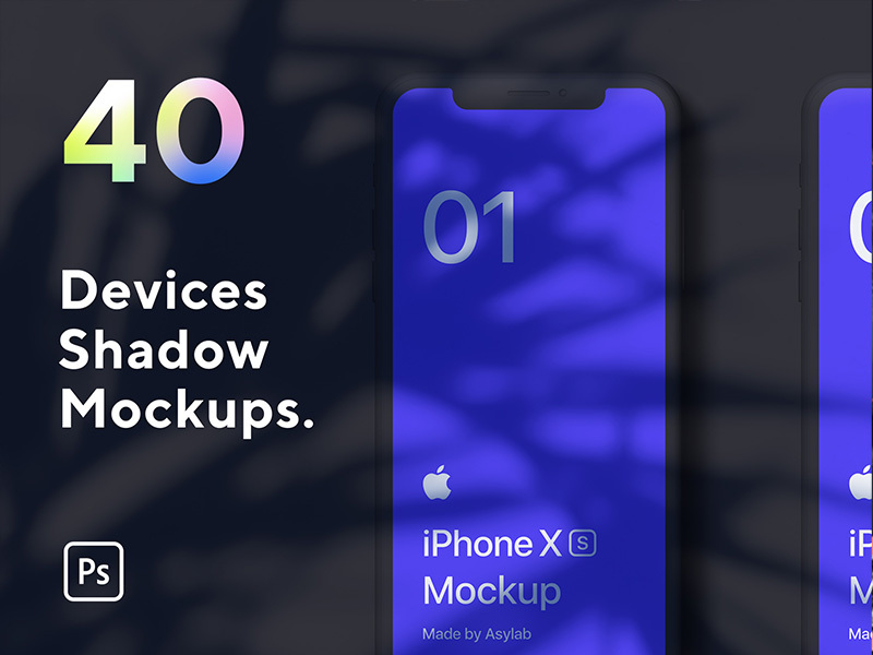 40款苹果iPhone Xs设备样机macbook样机