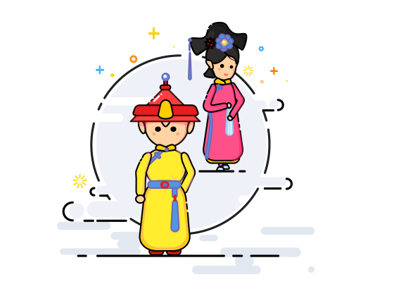 引导页小插画习作