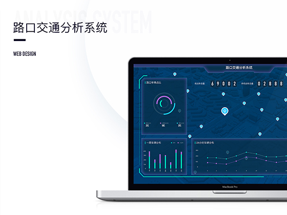 路口监控交通分析系统-数据可视化