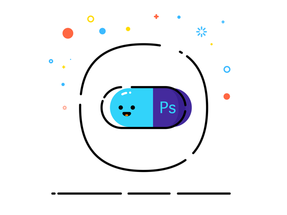Adobe 全家桶 MBE 风格药丸 