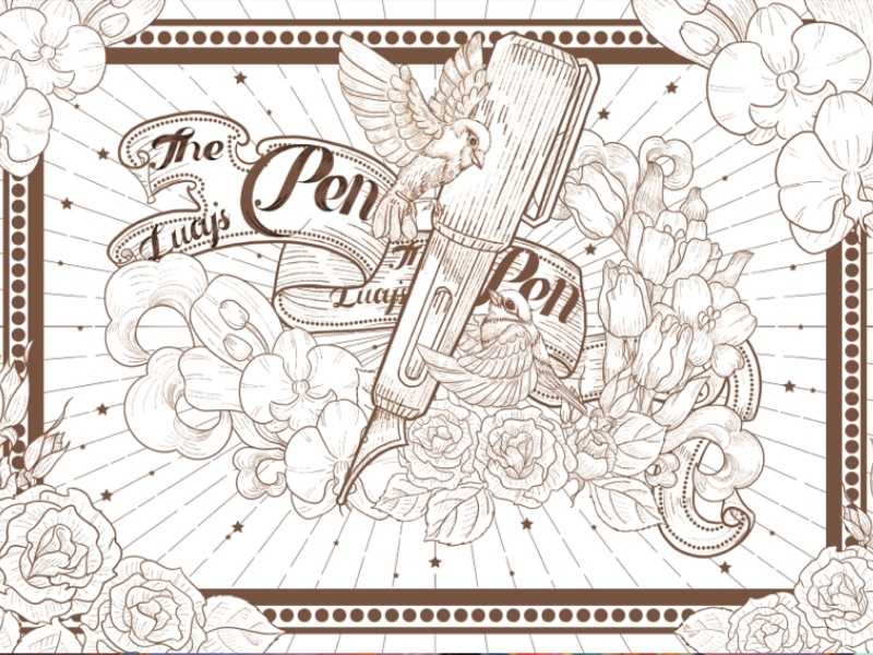 Lucy‘s Pen｜钢笔品牌包装设计案例模拟